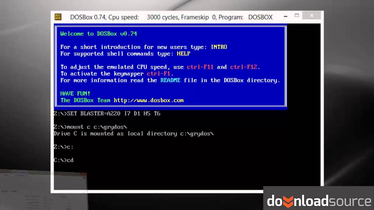 dosbox windows 3.1 not enough memory to install